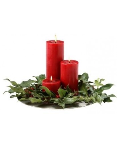 Pillar candle set