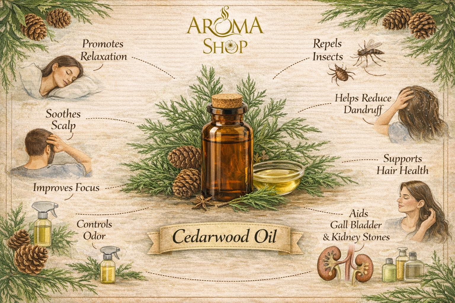 Benefits of Cedarwood Oil